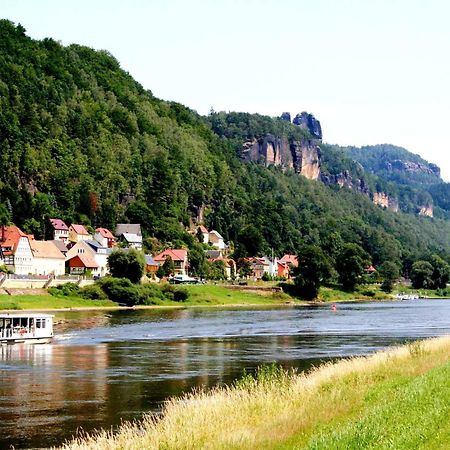 Hotel Erbgericht Bad Schandau Buitenkant foto