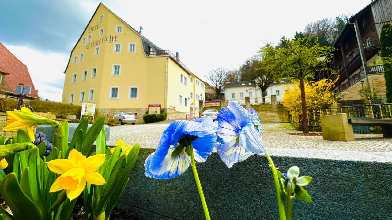 Hotel Erbgericht Bad Schandau Buitenkant foto
