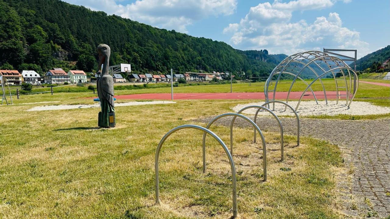 Hotel Erbgericht Bad Schandau Buitenkant foto