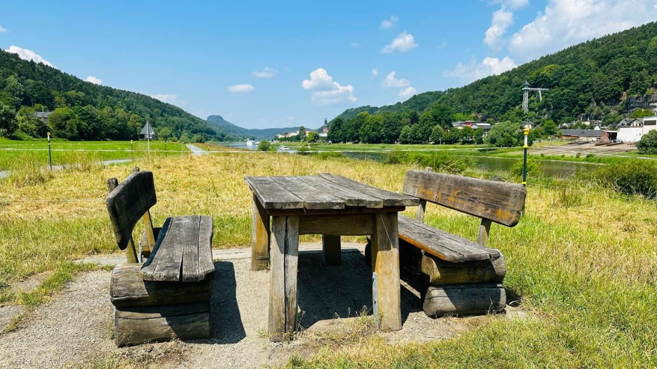 Hotel Erbgericht Bad Schandau Buitenkant foto