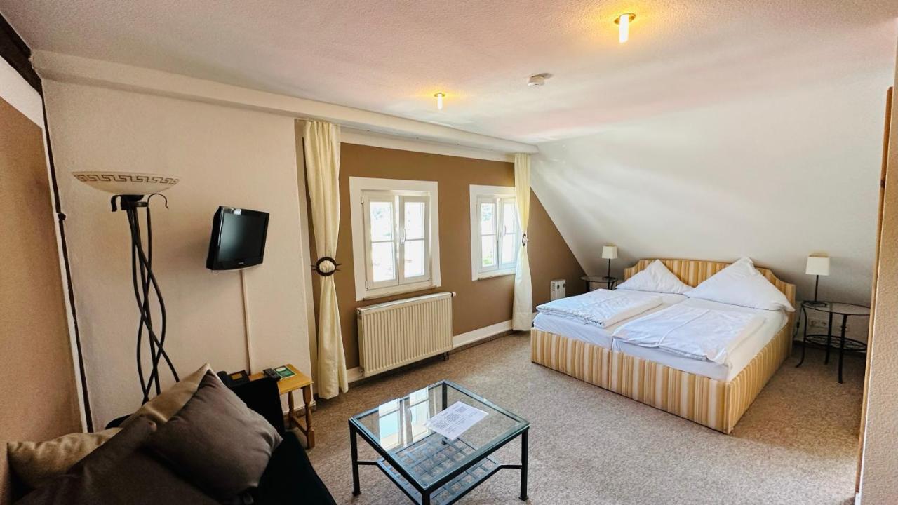 Hotel Erbgericht Bad Schandau Buitenkant foto
