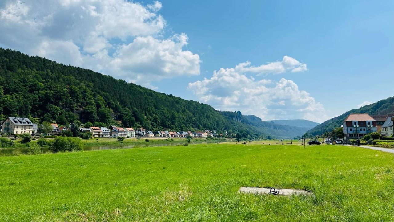 Hotel Erbgericht Bad Schandau Buitenkant foto