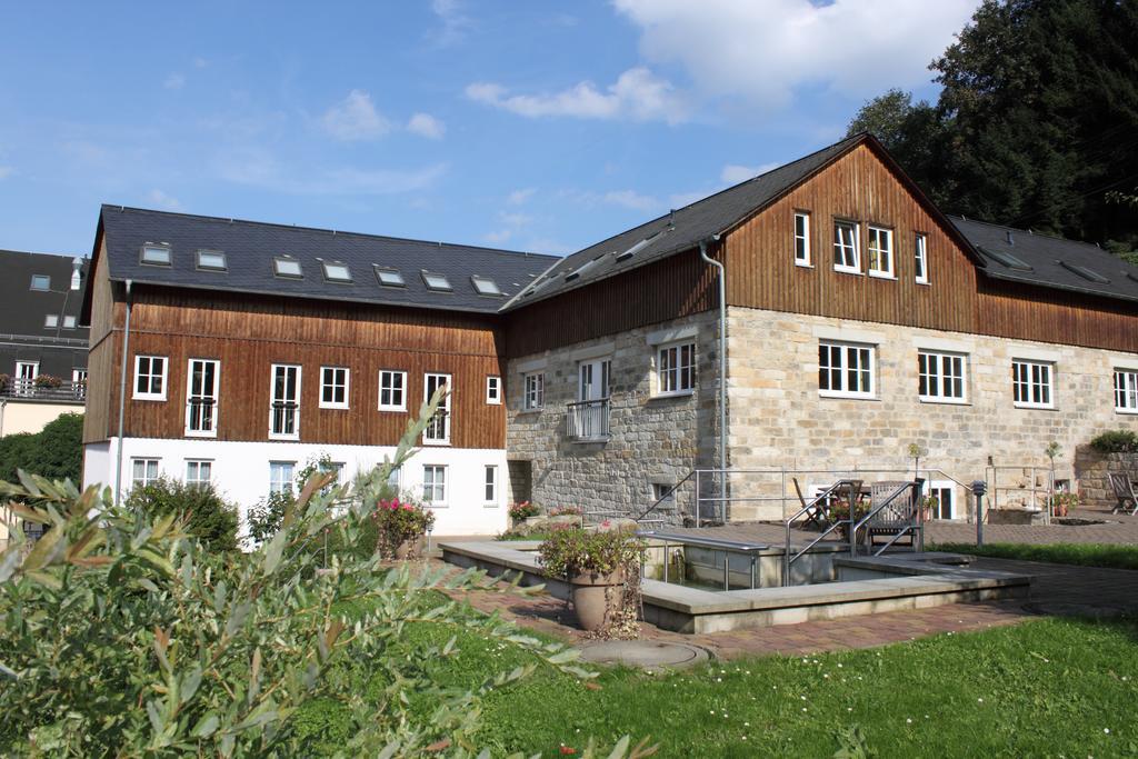Hotel Erbgericht Bad Schandau Buitenkant foto